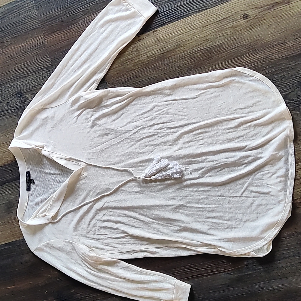 Green Envelope off white shirt